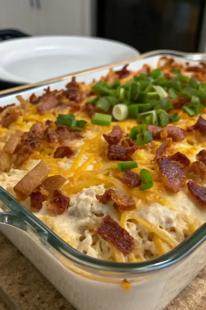 Chicken Bacon Ranch Casserole Recipe