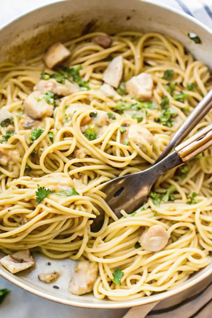 Chicken Carbonara Pasta Recipe