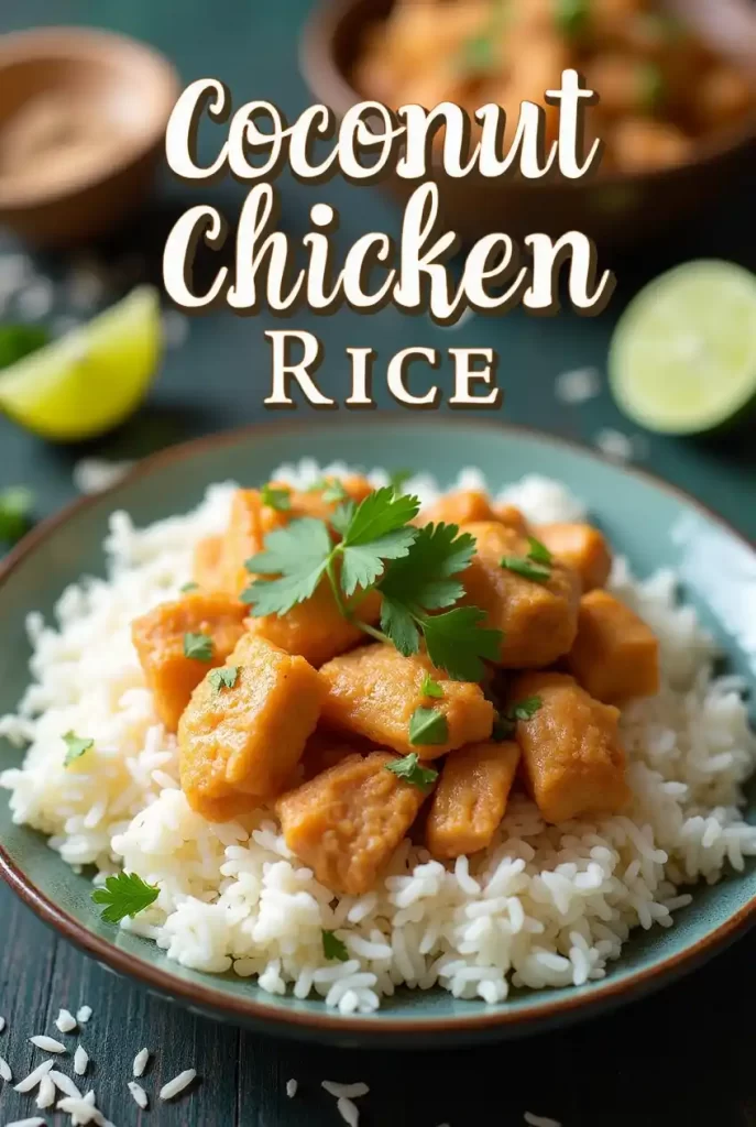 Coconut Chicken Rice Recipe