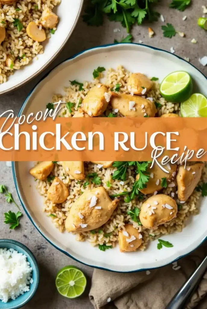 Coconut Chicken Rice Recipe