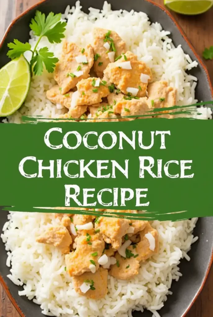 Coconut Chicken Rice Recipe