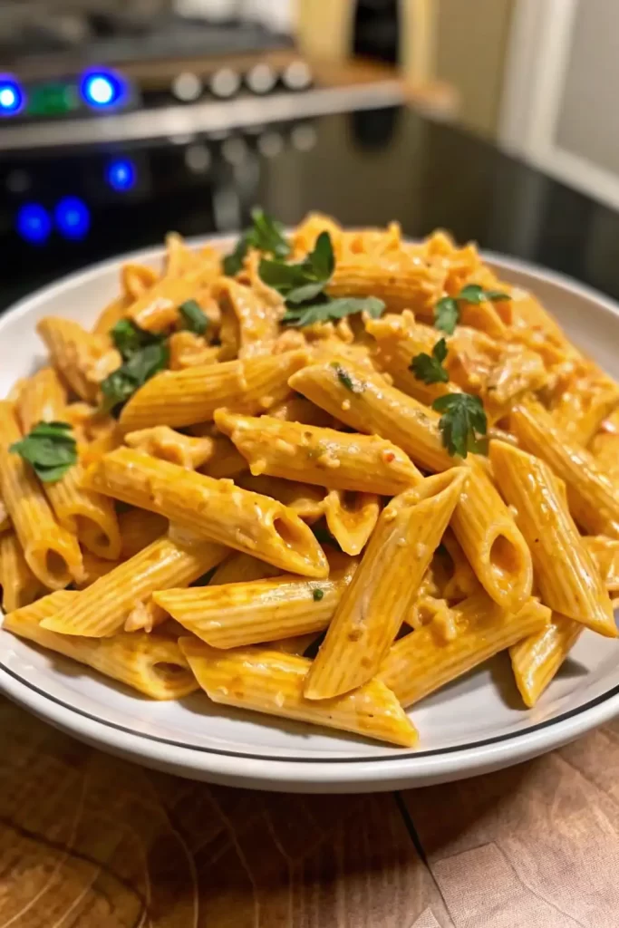 Creamy Buffalo Chicken Pasta