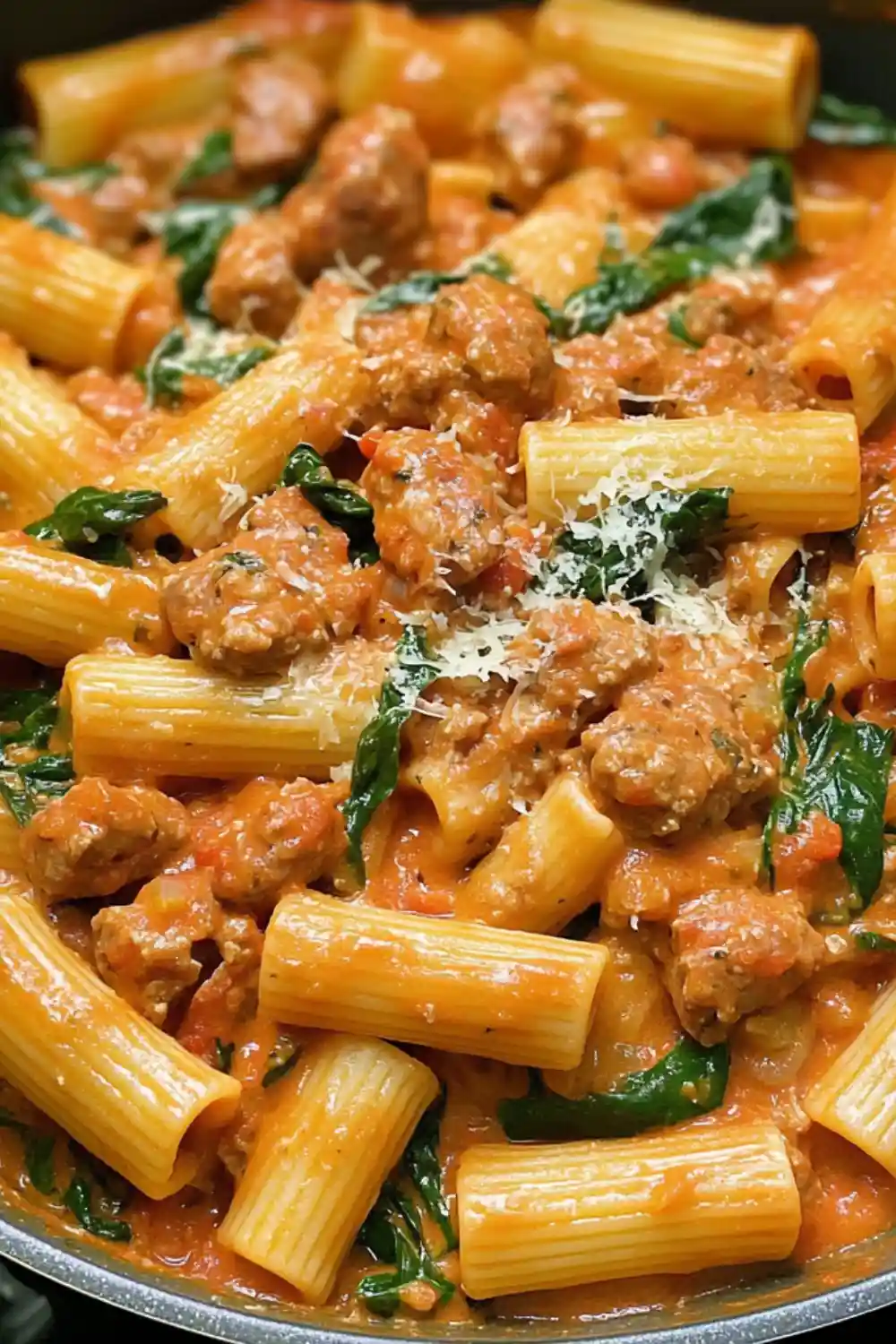 Creamy Sausage Rigatoni Recipe