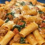 Creamy Sausage Rigatoni Recipe