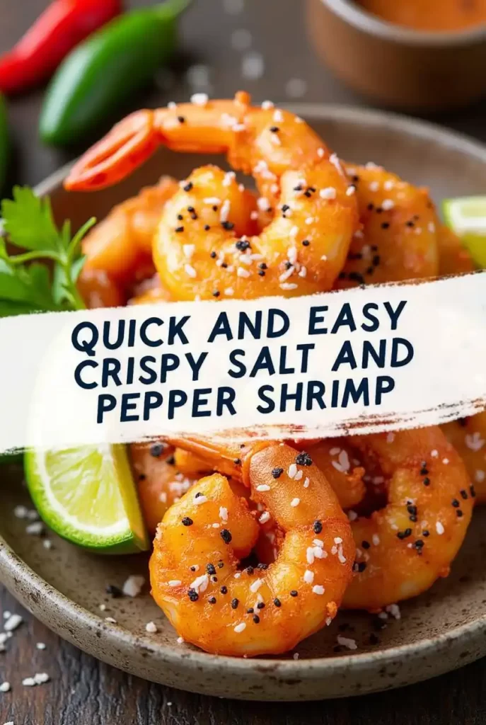 Crispy Salt and Pepper Shrimp Recipe