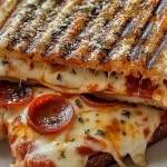 Delicious Grilled Pizza Sandwich Recipe