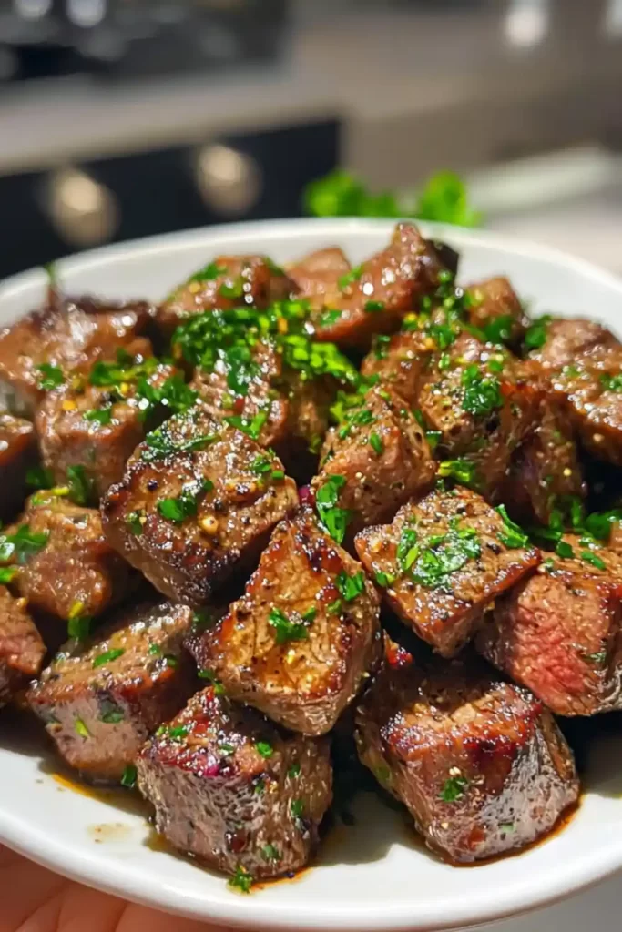 Garlic Butter Steak Bites