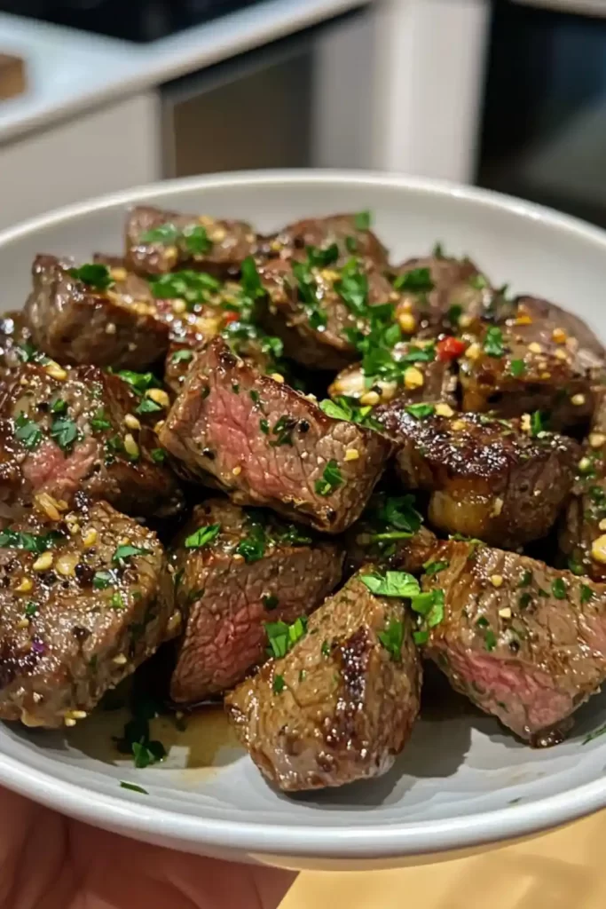 Garlic Butter Steak Bites