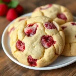 Raspberry Cheesecake Cookies