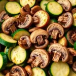 Skillet Zucchini and Mushrooms