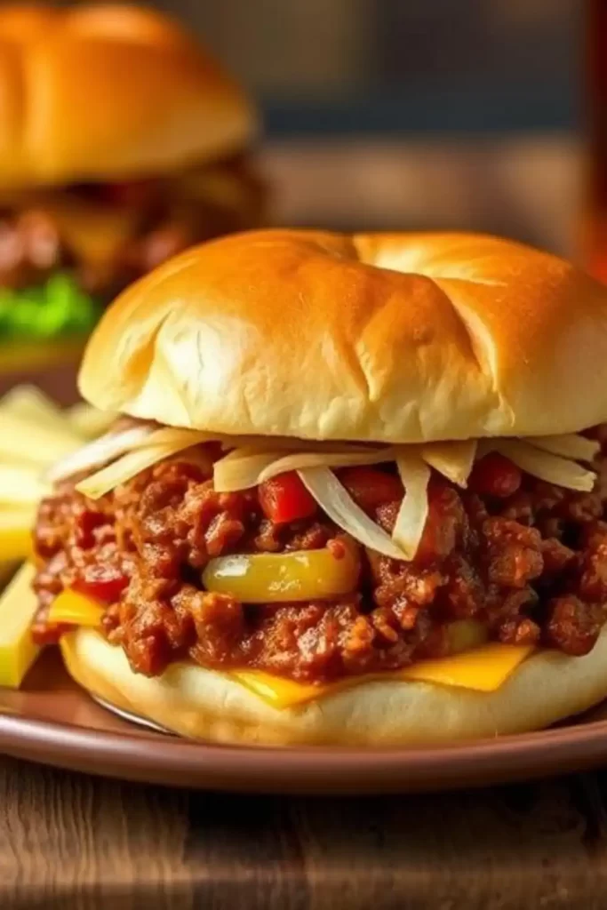 Steakhouse Burger Sloppy Joes