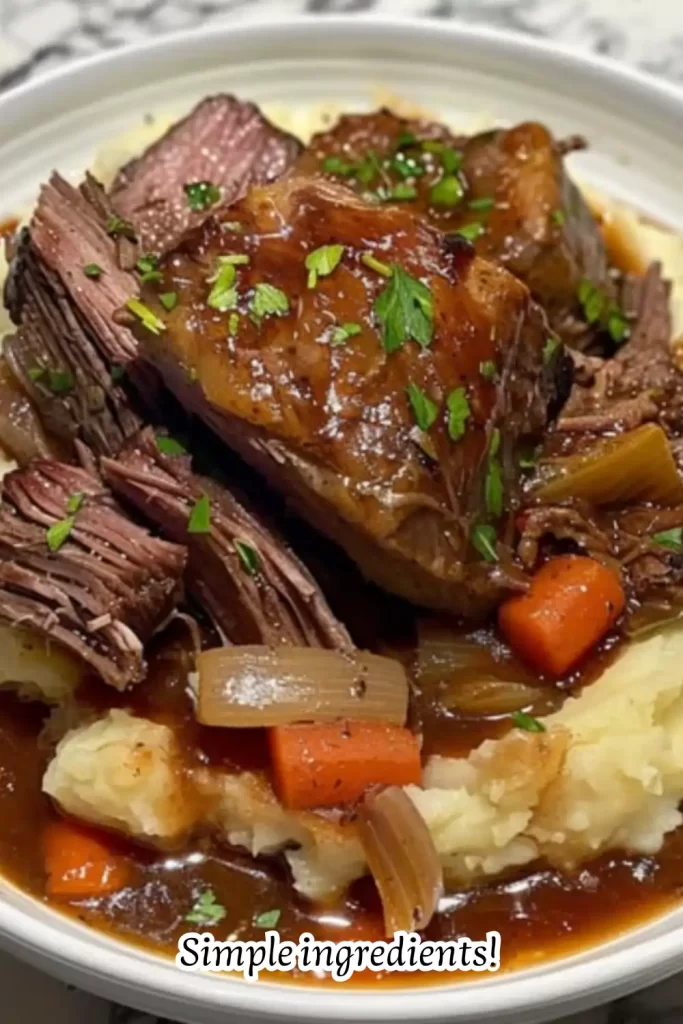 Tender & Juicy Roast Beef Crock Pot Recipe