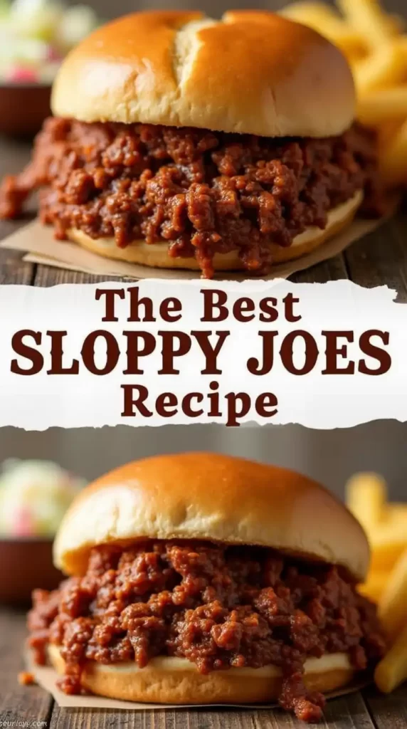 The Best Sloppy Joes Recipe