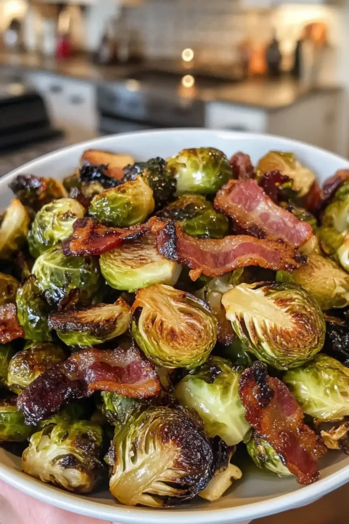 air fryer brussels sprouts