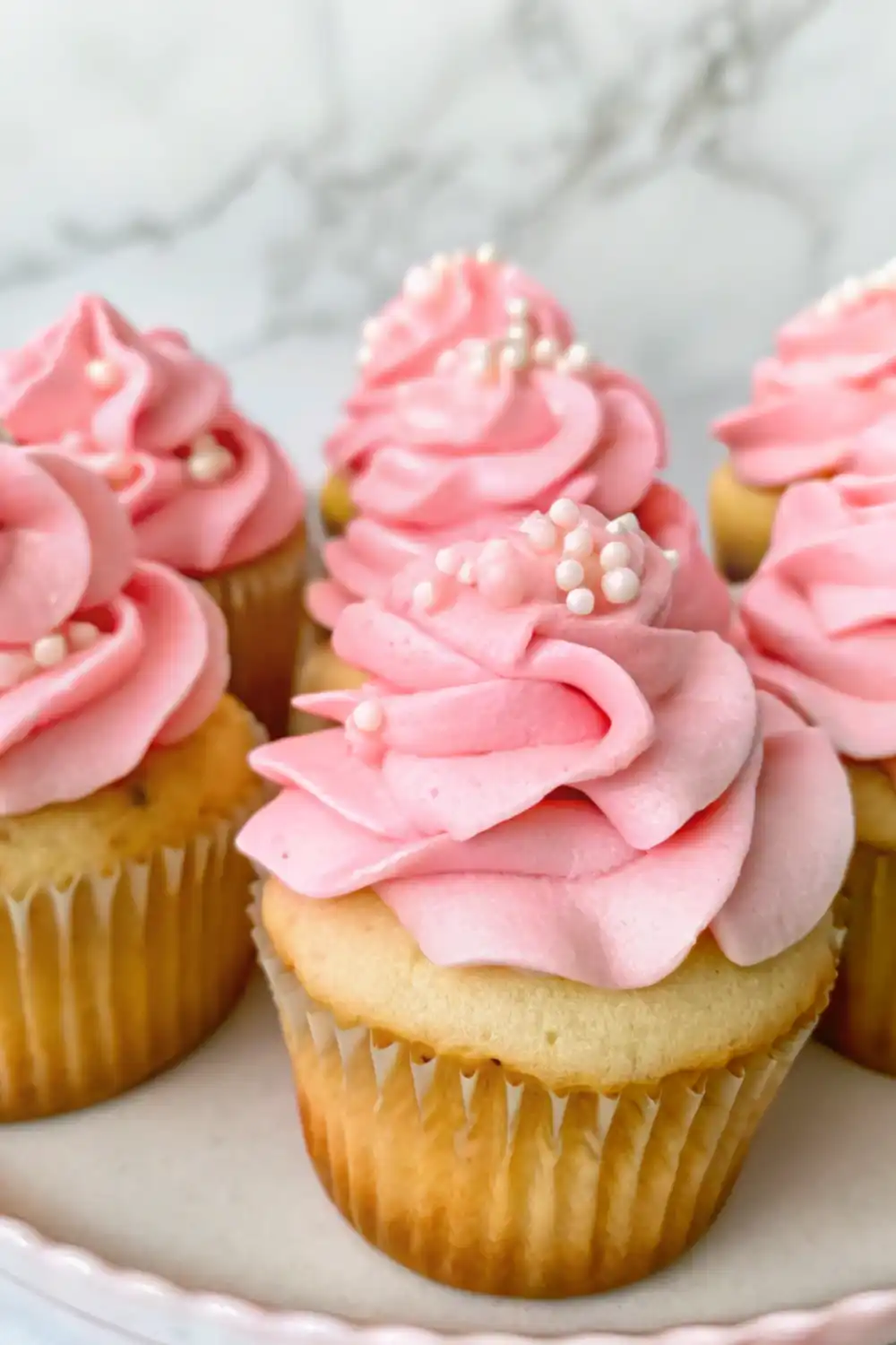 baby in bloom cupcakes