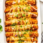 beef enchiladas with red sauce