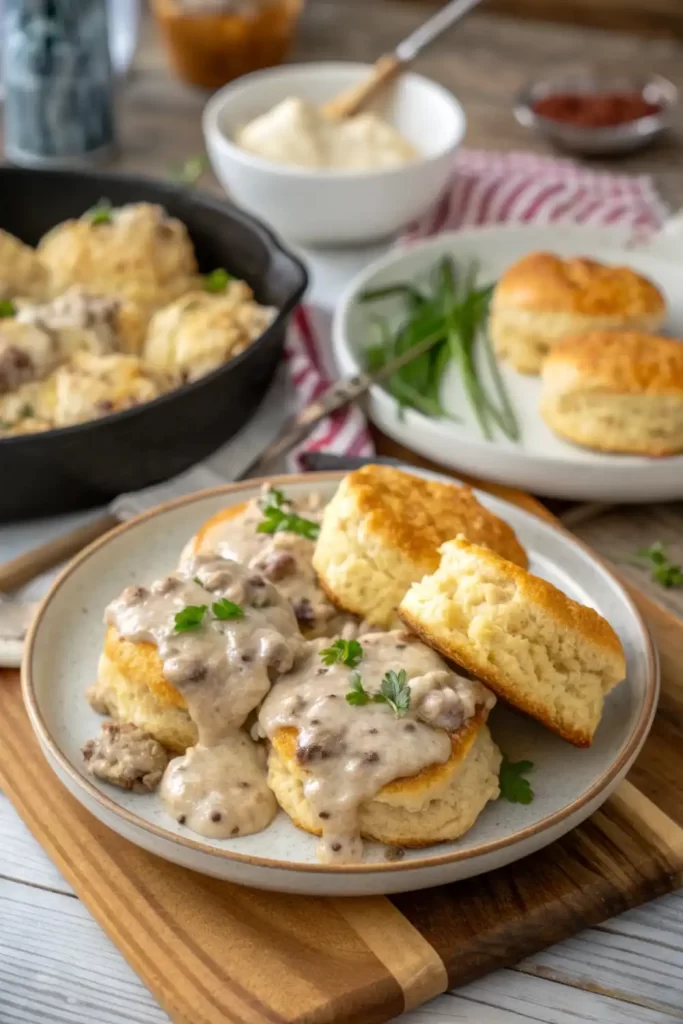 biscuits and gravy recipe