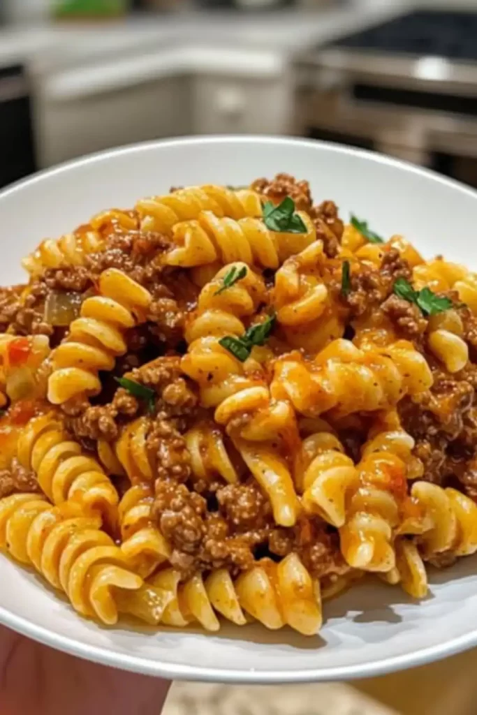 cheeseburger macaroni recipe