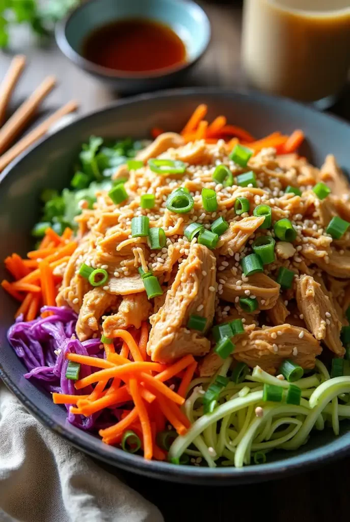 chinese chicken salad with ramen noodles