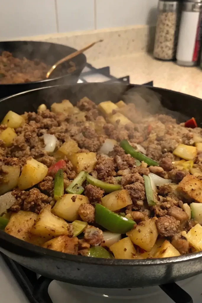 hamburger hash recipe