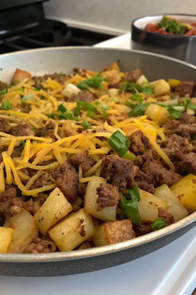 hamburger hash recipe