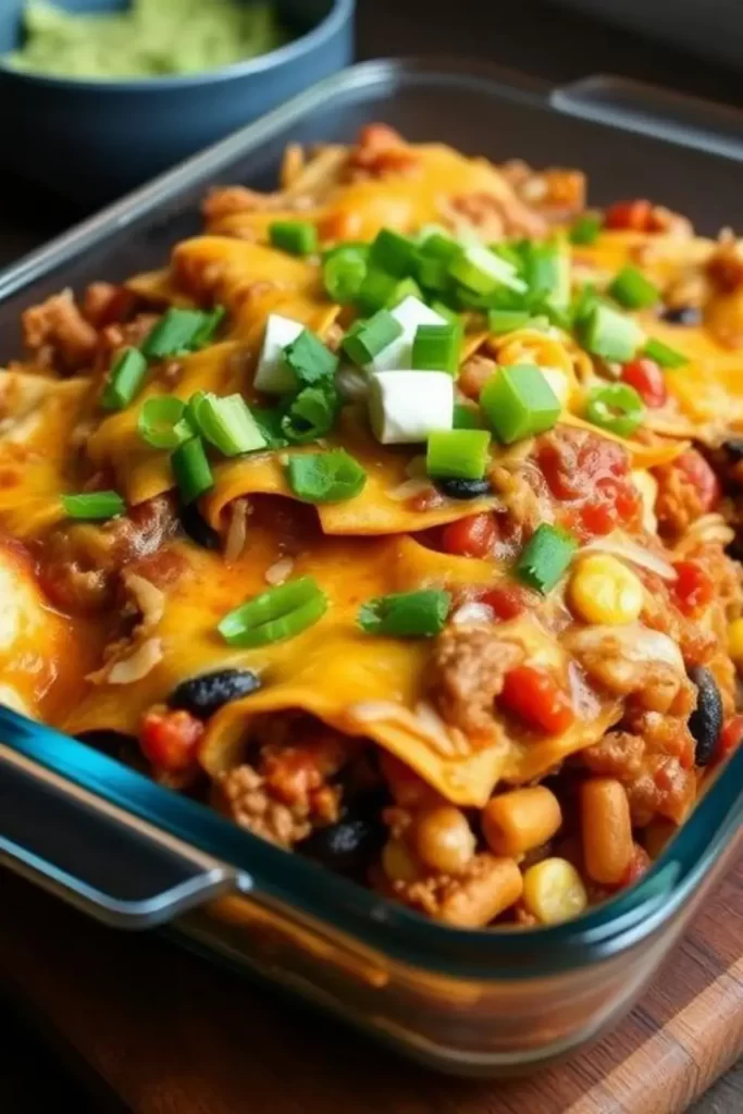 mexican tortilla casserole