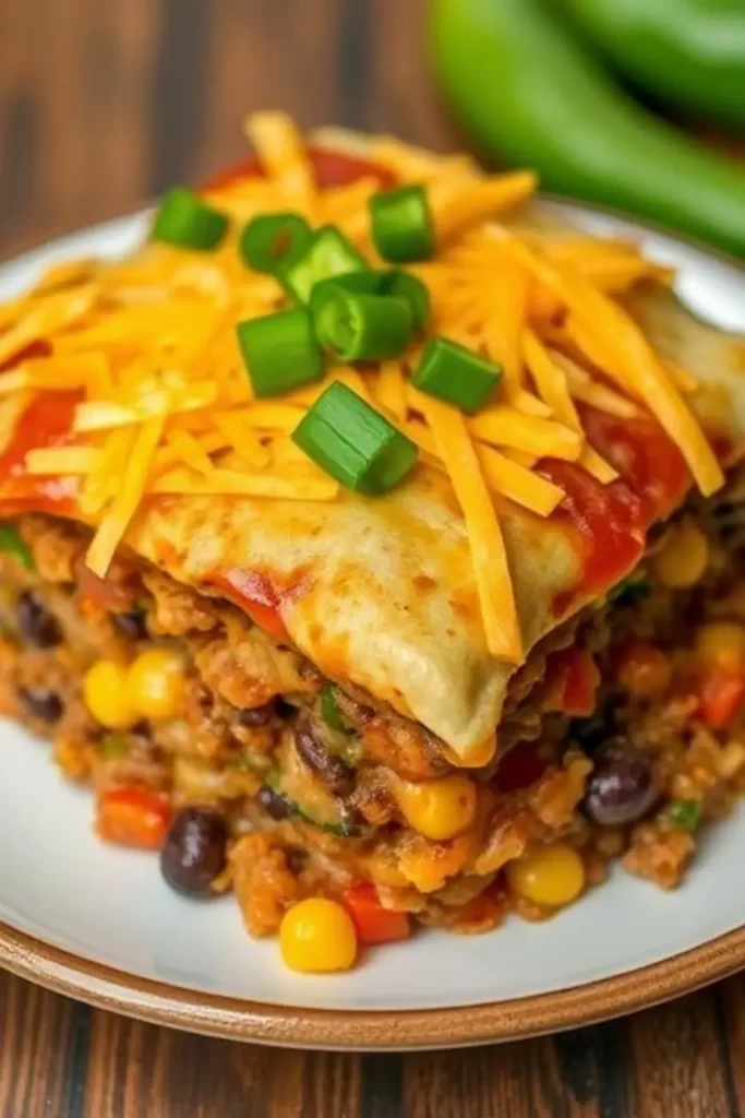 mexican tortilla casserole