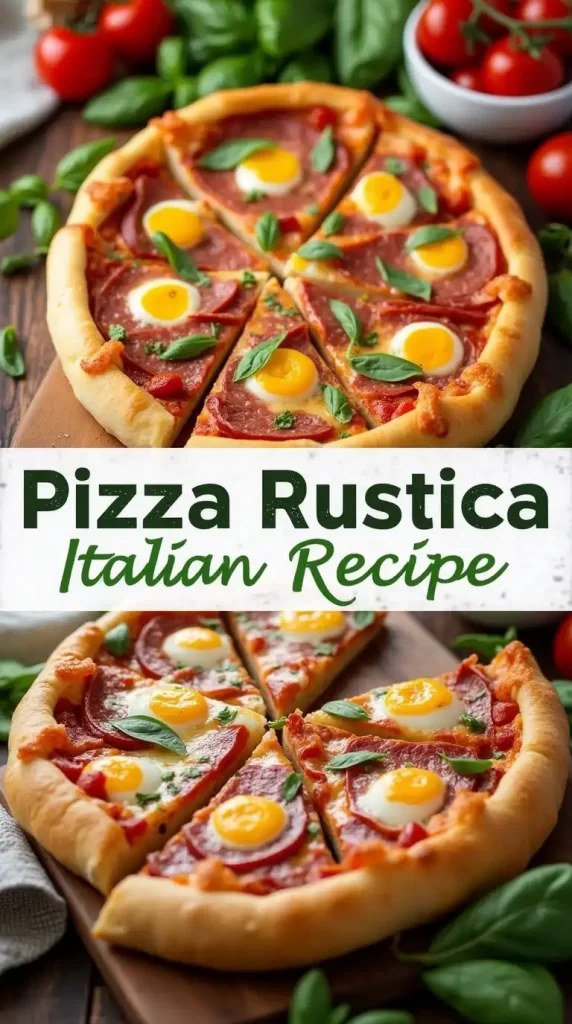 pizza rustica italian recipe