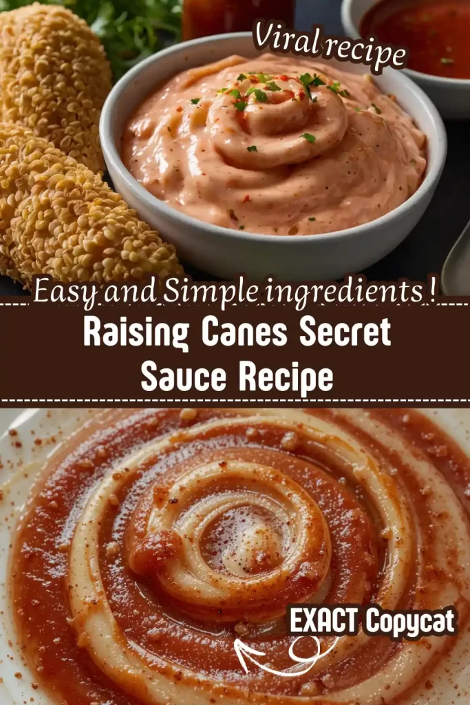 raising cane's sauce recipe