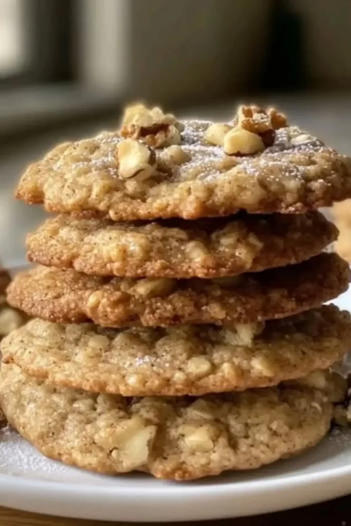 Apple Cinnamon Oatmeal Cookies