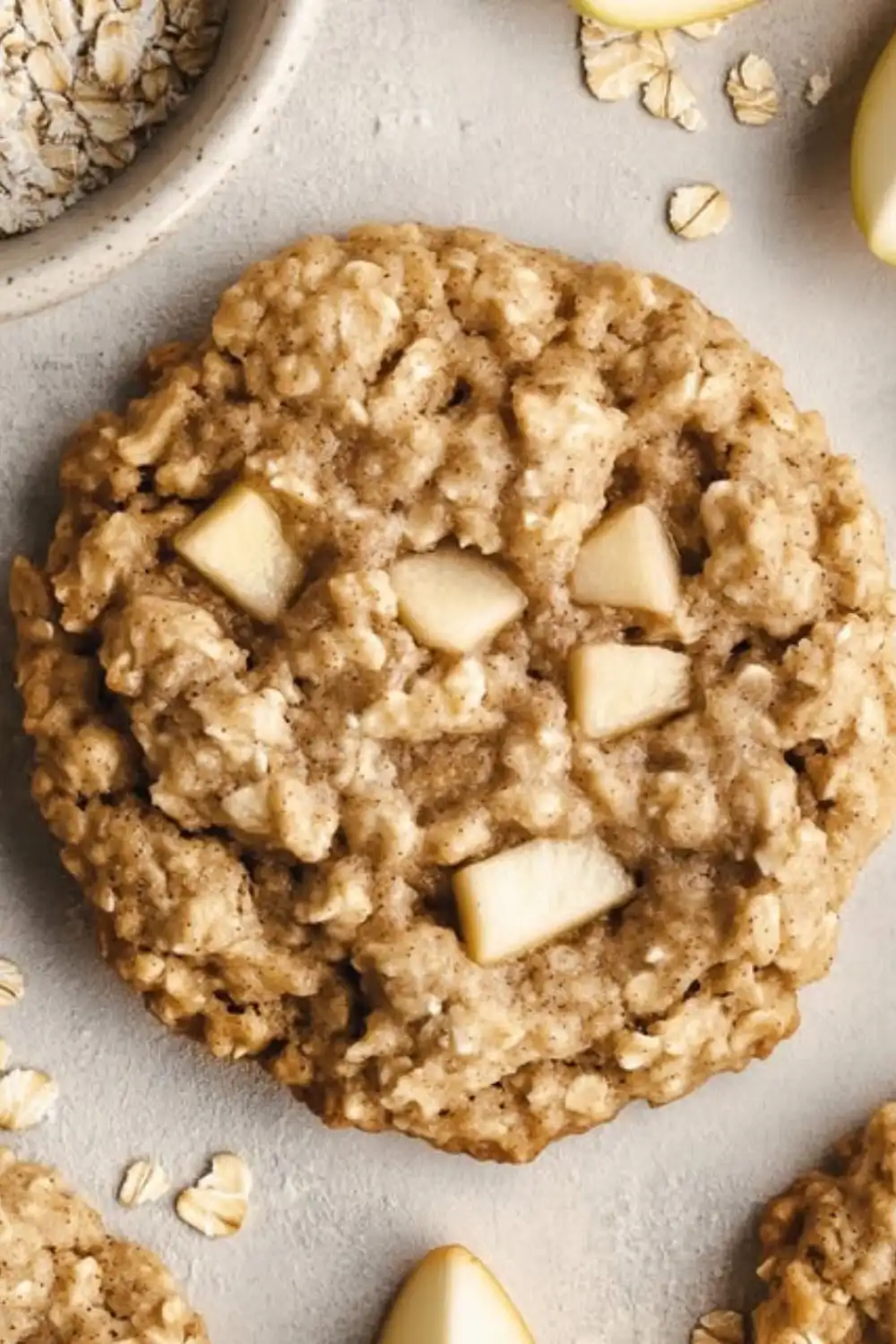 Apple Cinnamon Oatmeal Cookies