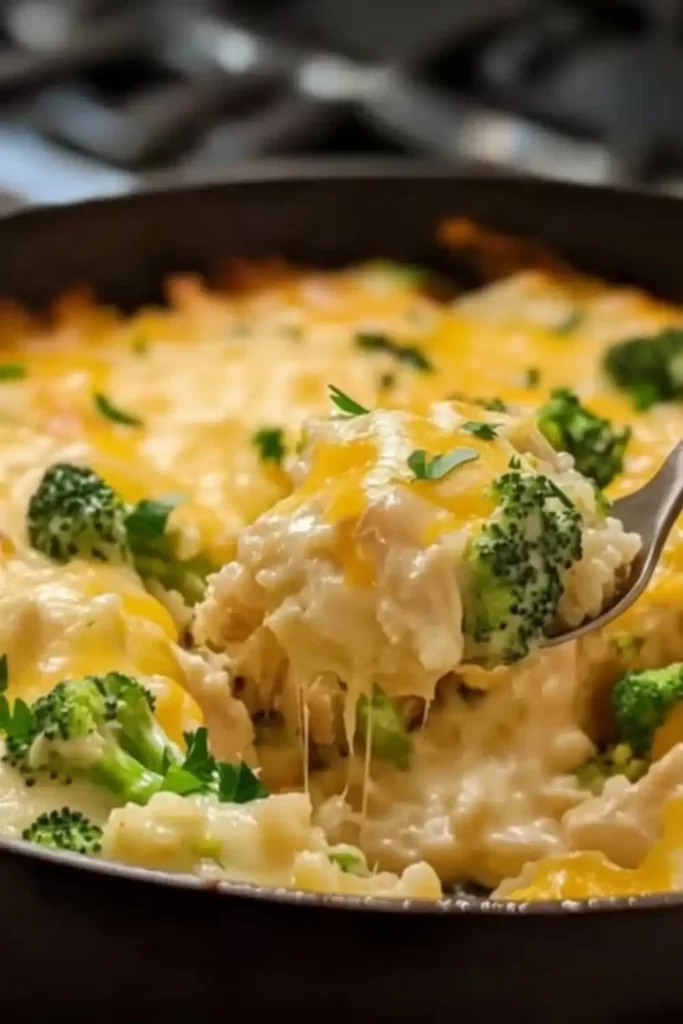 Chicken Broccoli Rice Cheese Casserole Recipe