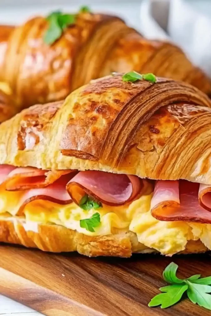 Croissant Breakfast Sandwiches