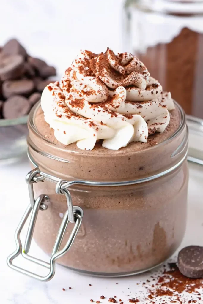 Low-Carb Chocolate Cottage Cheese Mousse