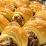 Rotel Sausage and Cream Cheese Crescent Rolls Recipe