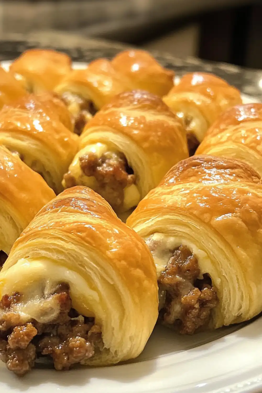 Rotel Sausage and Cream Cheese Crescent Rolls Recipe