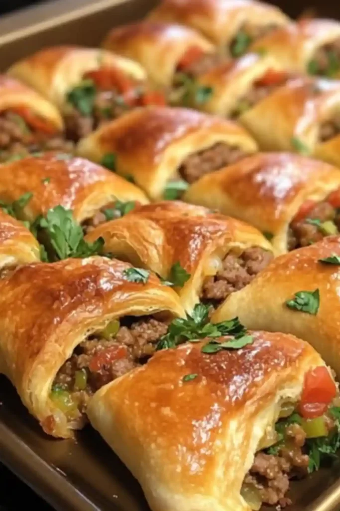 Rotel Sausage and Cream Cheese Crescent Rolls Recipe